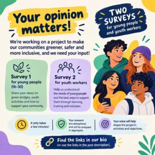 🌱 Your Voice Can Shape Future Green Projects! We are conducting two anonymous needs assessment surve